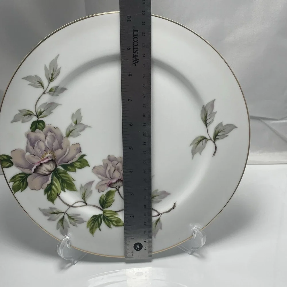 SEYEI‎ ( Say-Yay )Fine China Japan Peony Set Of 8 Large 10